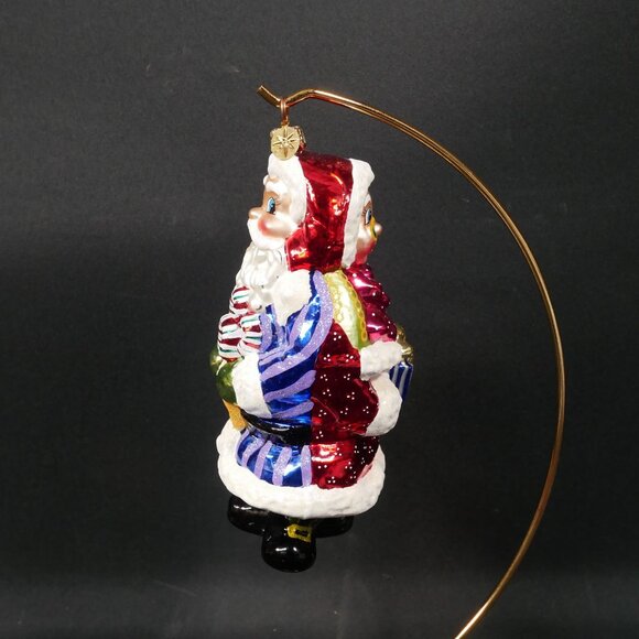 Christopher Radko "Together Forever" Glass Ornament Santa & Mrs. Claus 00-205-0 - Picture 2 of 4